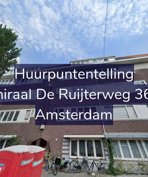 Foto gevel Huurpuntentelling voor Admiraal De Ruijterweg 368-2, Amsterdam