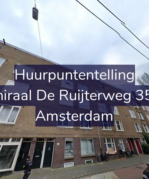 Foto gevel Huurpuntentelling voor Admiraal De Ruijterweg 359-2, Amsterdam