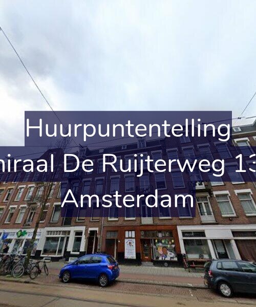 Foto gevel Huurpuntentelling voor Admiraal De Ruijterweg 133-3, Amsterdam