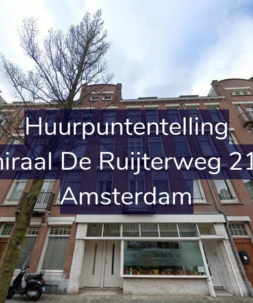Foto gevel Huurpuntentelling voor Admiraal De Ruijterweg 217-D, Amsterdam
