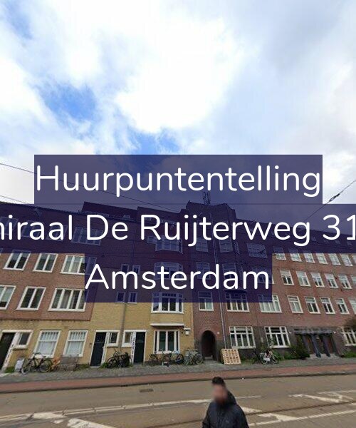 Foto gevel Huurpuntentelling voor Admiraal De Ruijterweg 316-D, Amsterdam