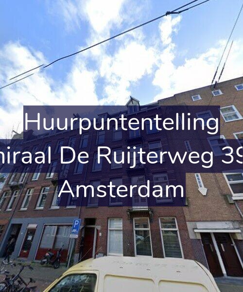 Foto gevel Huurpuntentelling voor Admiraal De Ruijterweg 397-3, Amsterdam
