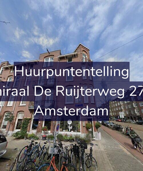 Foto gevel Huurpuntentelling voor Admiraal De Ruijterweg 275-H, Amsterdam