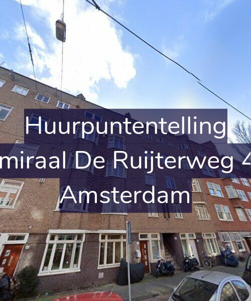 Foto gevel Huurpuntentelling voor Admiraal De Ruijterweg 495, Amsterdam