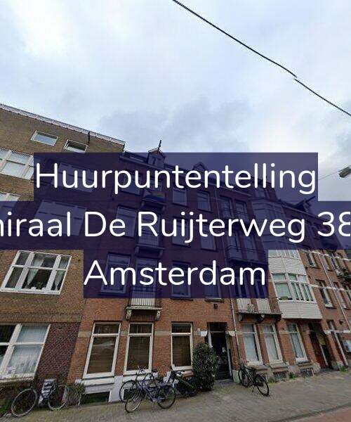 Foto gevel Huurpuntentelling voor Admiraal De Ruijterweg 385-H, Amsterdam
