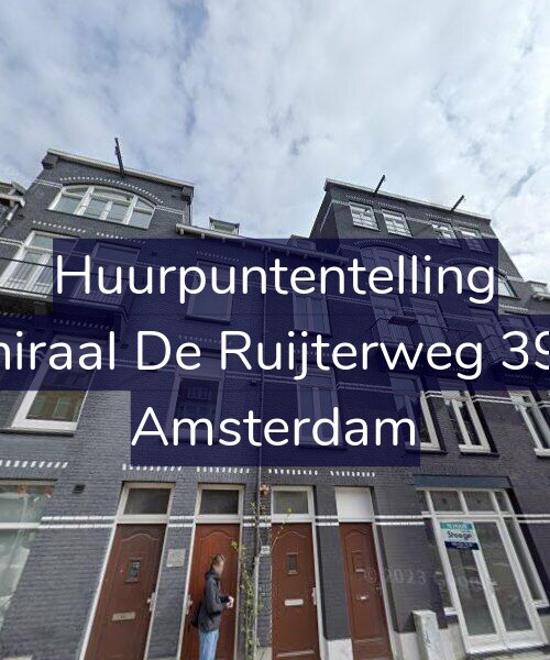Foto gevel Huurpuntentelling voor Admiraal De Ruijterweg 398-1, Amsterdam