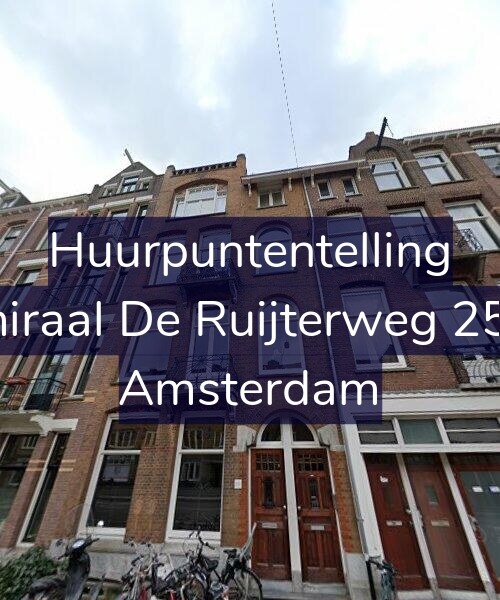 Foto gevel Huurpuntentelling voor Admiraal De Ruijterweg 259-D, Amsterdam