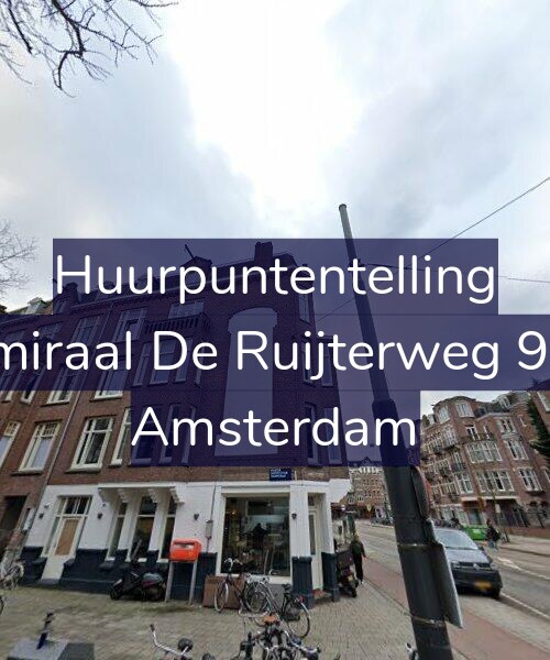 Foto gevel Huurpuntentelling voor Admiraal De Ruijterweg 96-4, Amsterdam