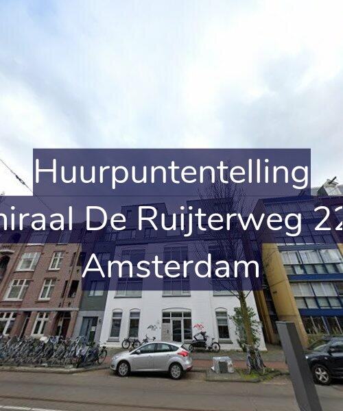 Foto gevel Huurpuntentelling voor Admiraal De Ruijterweg 226-F, Amsterdam
