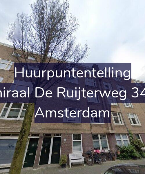 Foto gevel Huurpuntentelling voor Admiraal De Ruijterweg 347-A, Amsterdam