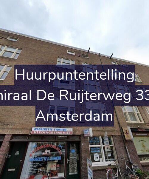 Foto gevel Huurpuntentelling voor Admiraal De Ruijterweg 335-2, Amsterdam