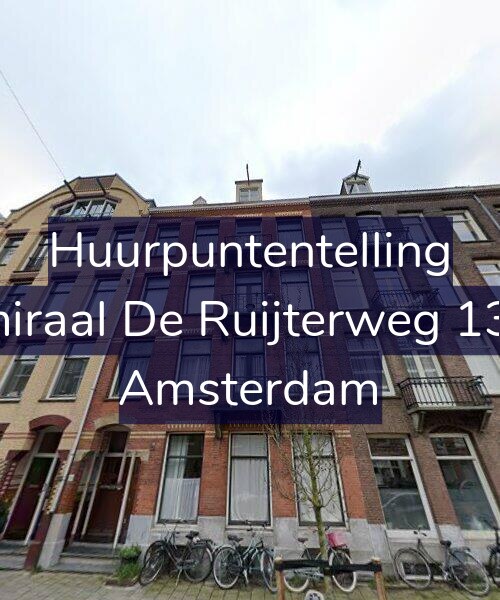Foto gevel Huurpuntentelling voor Admiraal De Ruijterweg 130-1, Amsterdam