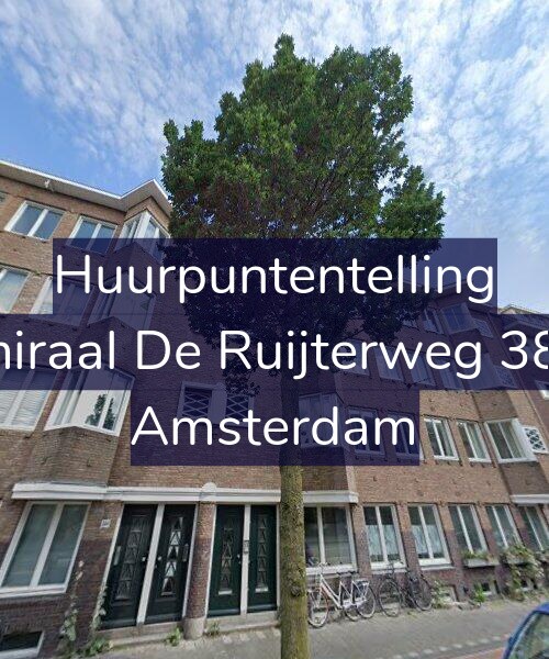 Foto gevel Huurpuntentelling voor Admiraal De Ruijterweg 384-1, Amsterdam