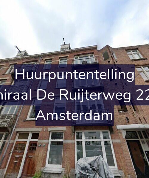 Foto gevel Huurpuntentelling voor Admiraal De Ruijterweg 227-2, Amsterdam