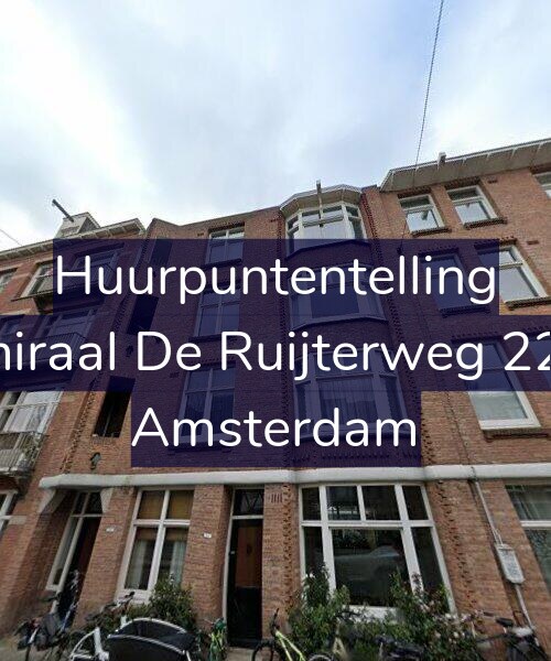 Foto gevel Huurpuntentelling voor Admiraal De Ruijterweg 229-2, Amsterdam