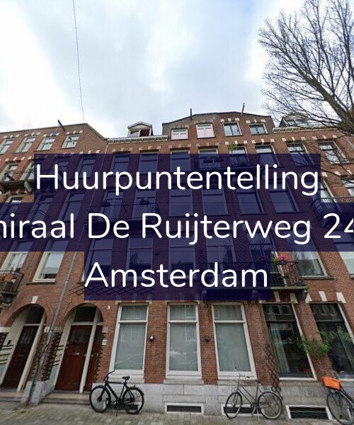 Foto gevel Huurpuntentelling voor Admiraal De Ruijterweg 245-1, Amsterdam
