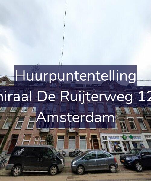 Foto gevel Huurpuntentelling voor Admiraal De Ruijterweg 127-3, Amsterdam
