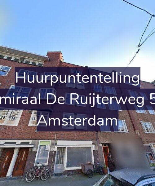 Foto gevel Huurpuntentelling voor Admiraal De Ruijterweg 517, Amsterdam