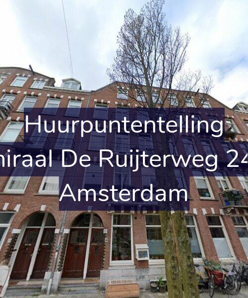 Foto gevel Huurpuntentelling voor Admiraal De Ruijterweg 241-3, Amsterdam