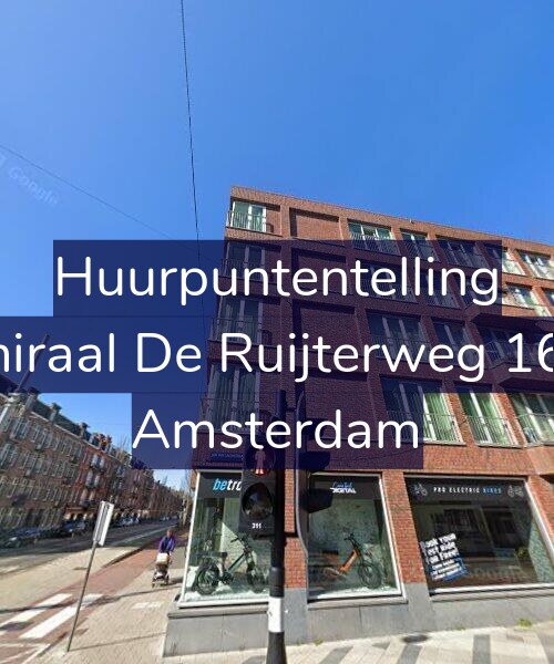 Foto gevel Huurpuntentelling voor Admiraal De Ruijterweg 164-P, Amsterdam