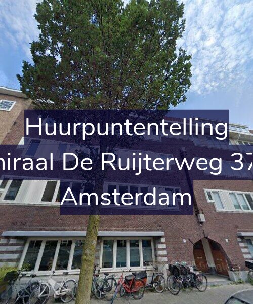 Foto gevel Huurpuntentelling voor Admiraal De Ruijterweg 378-1, Amsterdam