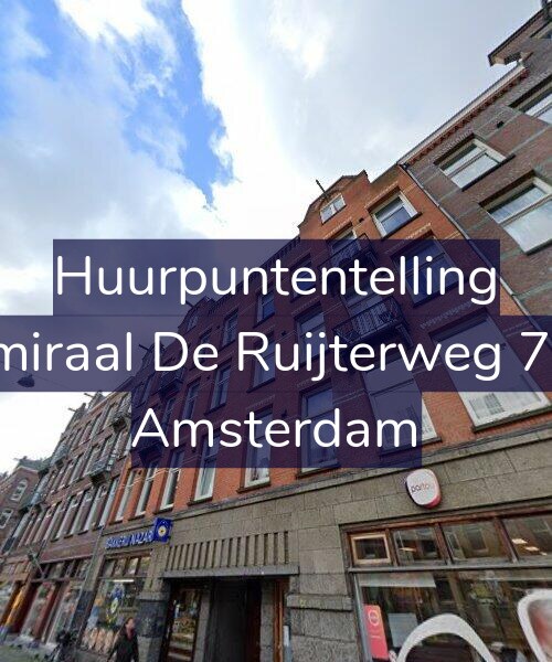 Foto gevel Huurpuntentelling voor Admiraal De Ruijterweg 71-3, Amsterdam