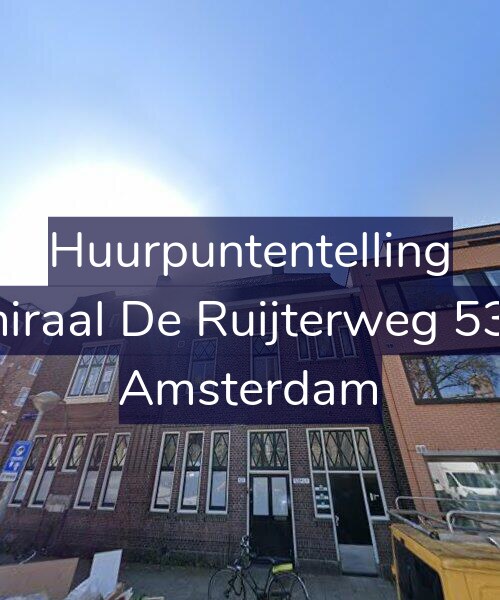 Foto gevel Huurpuntentelling voor Admiraal De Ruijterweg 539-B, Amsterdam