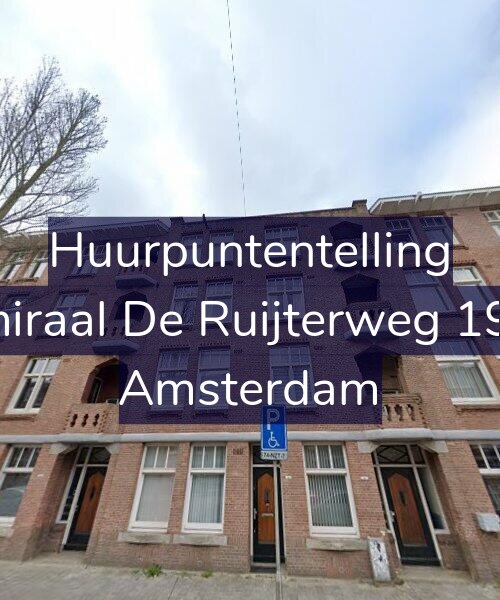 Foto gevel Huurpuntentelling voor Admiraal De Ruijterweg 195-1, Amsterdam