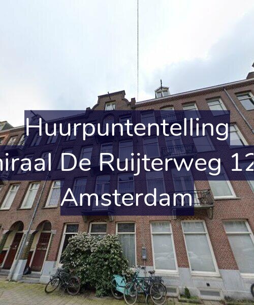 Foto gevel Huurpuntentelling voor Admiraal De Ruijterweg 126-H, Amsterdam