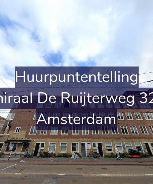 Foto gevel Huurpuntentelling voor Admiraal De Ruijterweg 324-2, Amsterdam