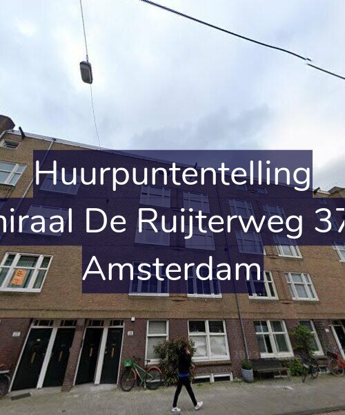 Foto gevel Huurpuntentelling voor Admiraal De Ruijterweg 375-3, Amsterdam
