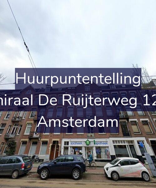 Foto gevel Huurpuntentelling voor Admiraal De Ruijterweg 129-2, Amsterdam