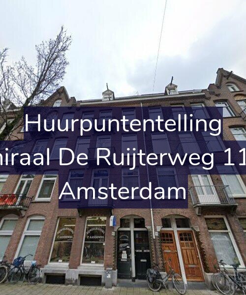 Foto gevel Huurpuntentelling voor Admiraal De Ruijterweg 112-H, Amsterdam