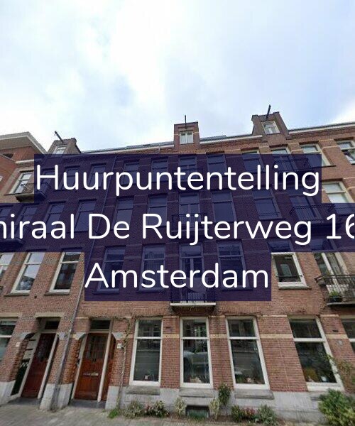 Foto gevel Huurpuntentelling voor Admiraal De Ruijterweg 169-2, Amsterdam