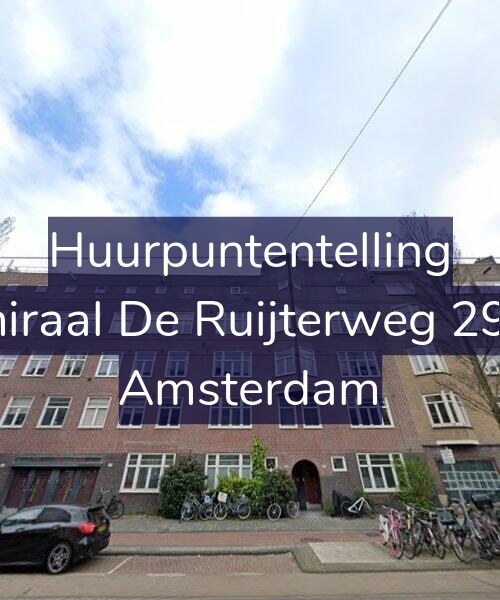 Foto gevel Huurpuntentelling voor Admiraal De Ruijterweg 292-H, Amsterdam