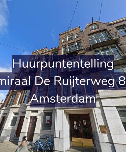 Foto gevel Huurpuntentelling voor Admiraal De Ruijterweg 84-2, Amsterdam