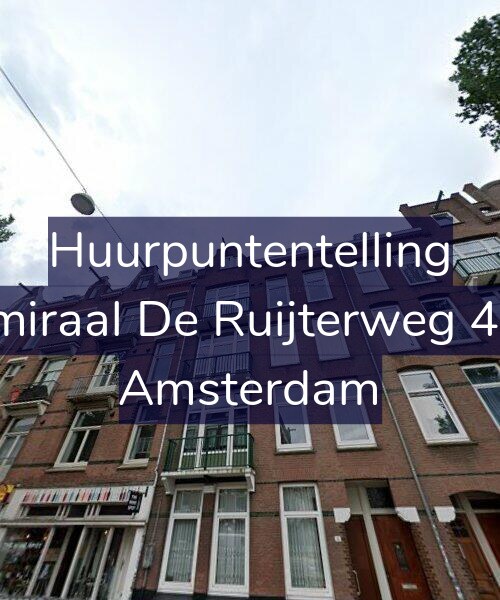 Foto gevel Huurpuntentelling voor Admiraal De Ruijterweg 45-2, Amsterdam