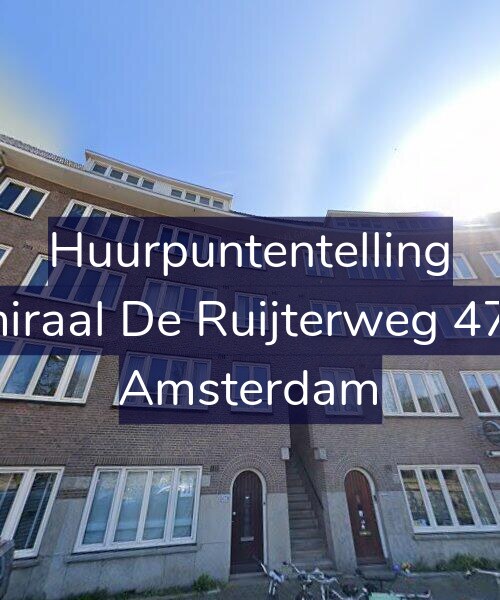 Foto gevel Huurpuntentelling voor Admiraal De Ruijterweg 476-C, Amsterdam