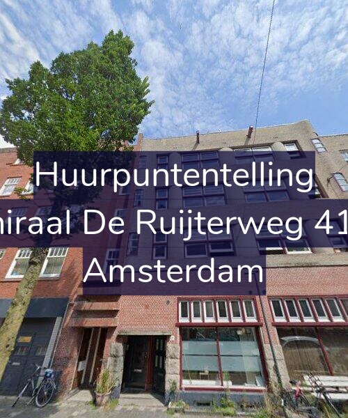 Foto gevel Huurpuntentelling voor Admiraal De Ruijterweg 416-H, Amsterdam