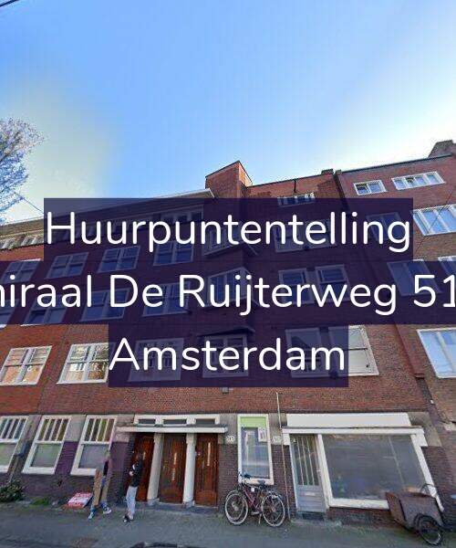 Foto gevel Huurpuntentelling voor Admiraal De Ruijterweg 515-H, Amsterdam