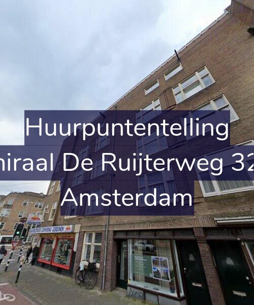 Foto gevel Huurpuntentelling voor Admiraal De Ruijterweg 329-2, Amsterdam