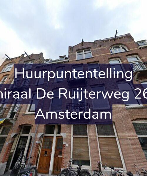 Foto gevel Huurpuntentelling voor Admiraal De Ruijterweg 269-3, Amsterdam