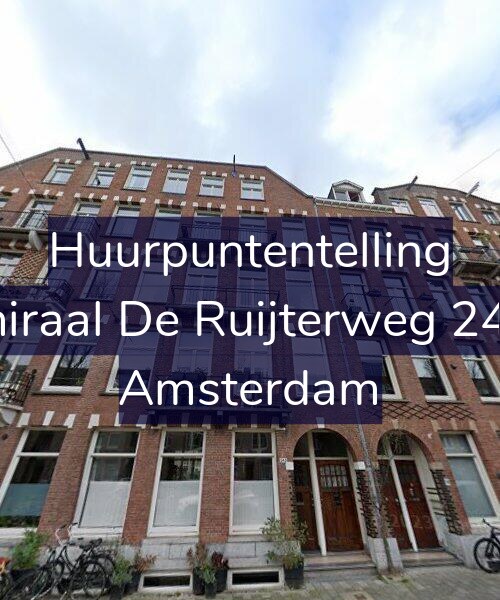 Foto gevel Huurpuntentelling voor Admiraal De Ruijterweg 243-H, Amsterdam
