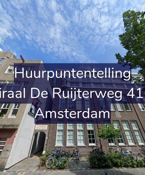 Foto gevel Huurpuntentelling voor Admiraal De Ruijterweg 410-A3, Amsterdam