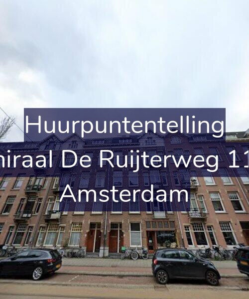 Foto gevel Huurpuntentelling voor Admiraal De Ruijterweg 117-2, Amsterdam