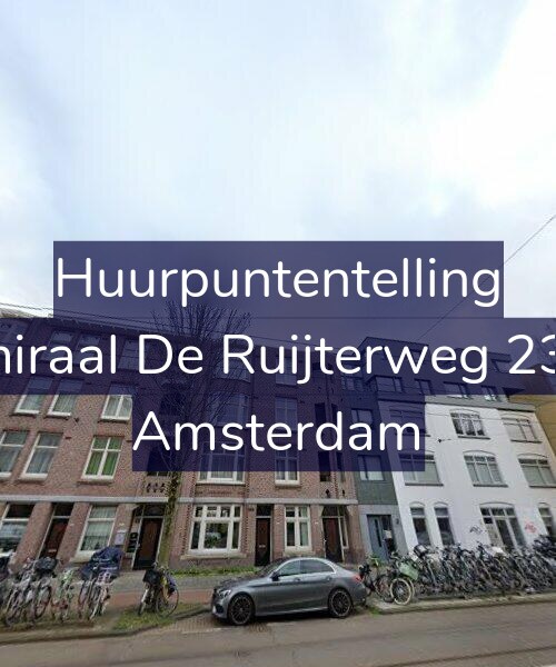 Foto gevel Huurpuntentelling voor Admiraal De Ruijterweg 230-1, Amsterdam
