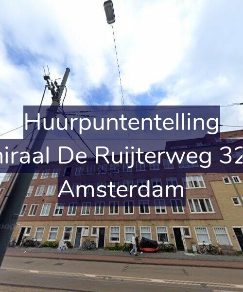 Foto gevel Huurpuntentelling voor Admiraal De Ruijterweg 322-H, Amsterdam