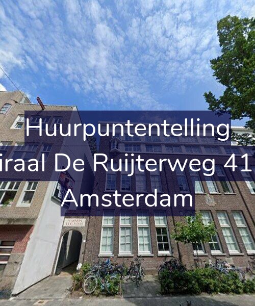 Foto gevel Huurpuntentelling voor Admiraal De Ruijterweg 410-C3, Amsterdam
