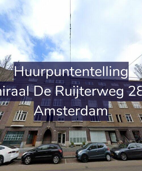 Foto gevel Huurpuntentelling voor Admiraal De Ruijterweg 286-H, Amsterdam