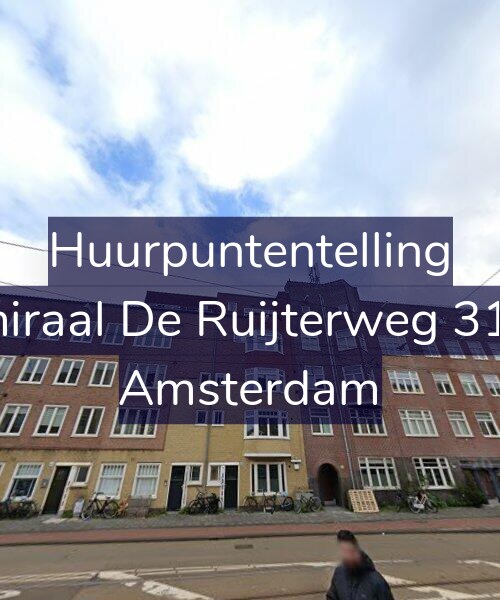 Foto gevel Huurpuntentelling voor Admiraal De Ruijterweg 316-C, Amsterdam